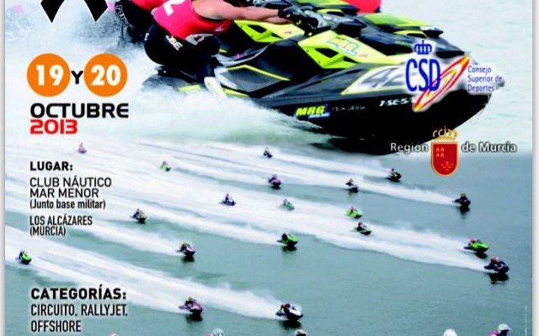 Este fin de semana, Copa del Rey y 5ª prueba del Campeonato de España de motos de agua en Los Alcázares