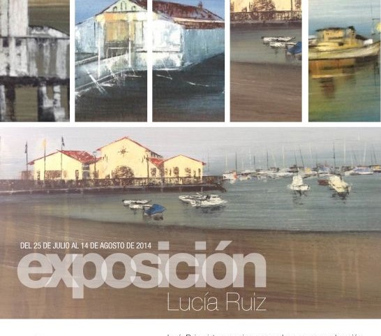 Inauguración Exposición de Pintura de Lucía Ruiz y Sardinada