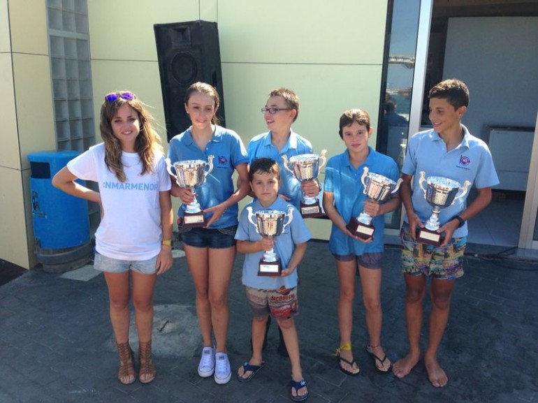 Gran éxito del equipo de Optimist en el II Trofeo Virgen del Carmen
