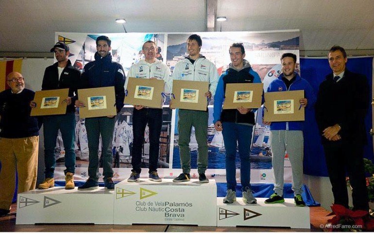 Jose Manuel Ruiz, Tercer clasificado en 40th Gaes Christmas Race Olympic and ISAF Youth Classes