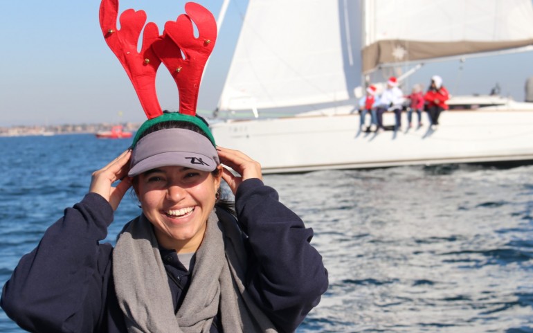 El mayor número de cruceros participan en la “XI Travesía del Turrón” (Fotos: Falgas)