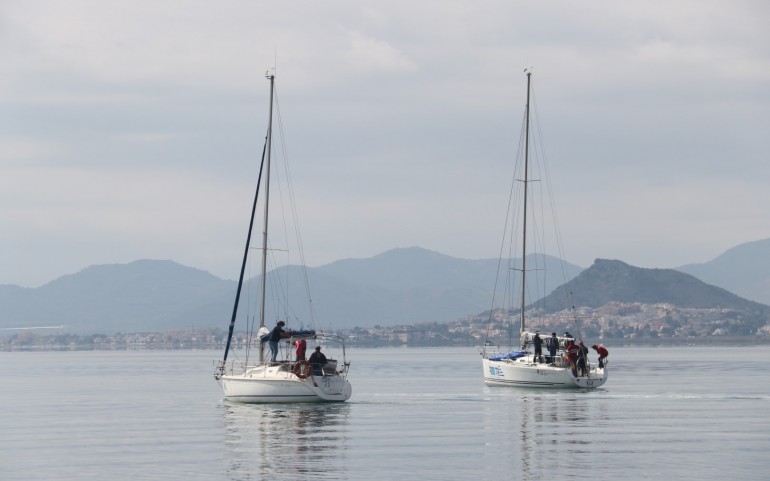 ‘Ohana’ ‘ Añil-Servimar’ y ‘SOS Mar Menor’ ganan el G.P. DFM Rent a Car (Fotos: Falgas)