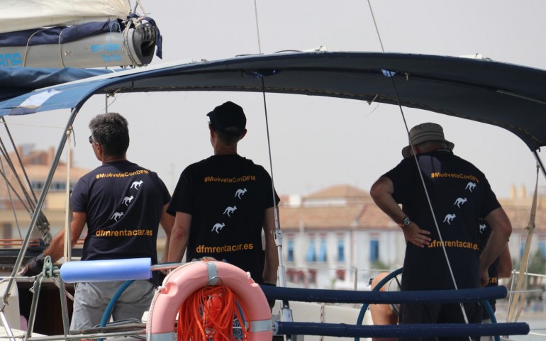 Calor sofocante en la regata #yosoydelmarmenor (Fotos: J.M. Falgas)