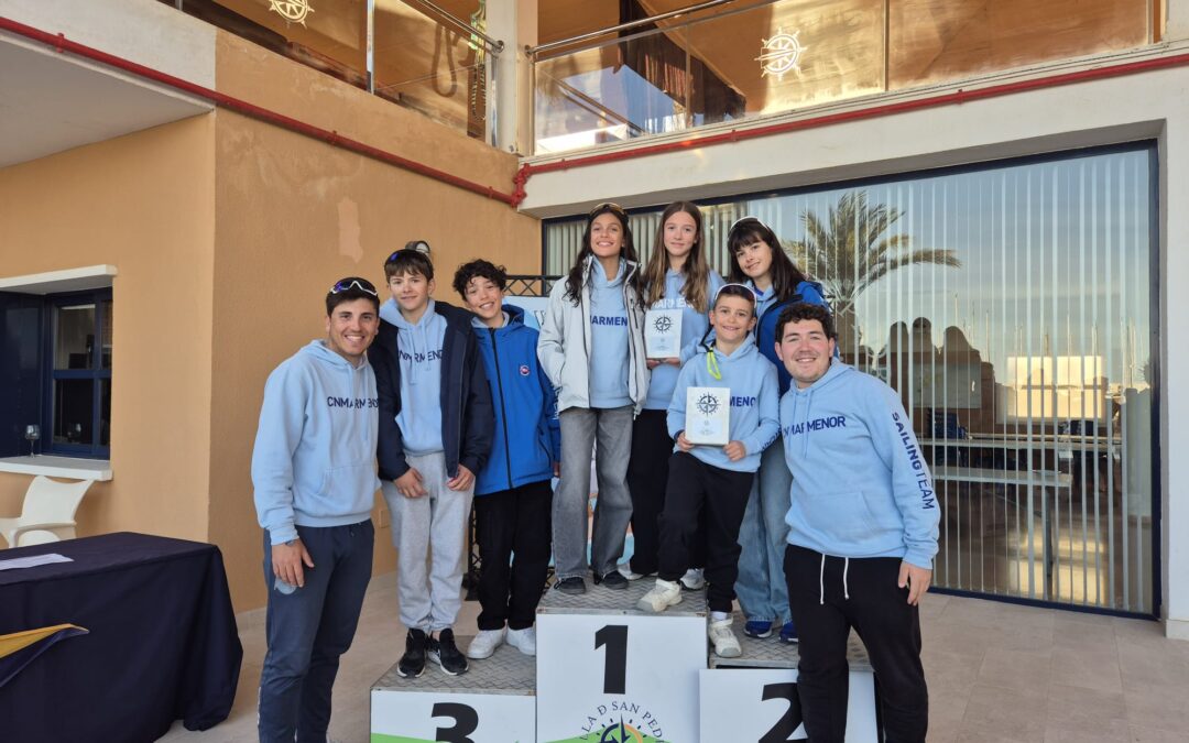 El Club Náutico Mar Menor vuelve a casa con grandes resultados en la II Flamingo’s Optimist Race